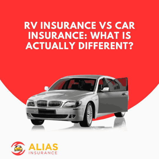 RV insurance vs car insurance: what is actually different?